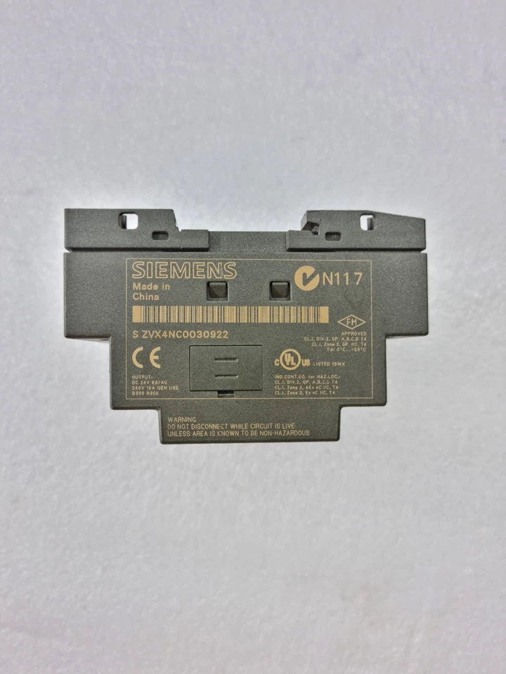 Used Working Siemens 6ED1052-1MD00-0BA6 Logo With 6ED1055-1MB00-0BA1 Module